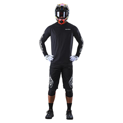 SHORT SPRINT SHELL SOLID BLACK