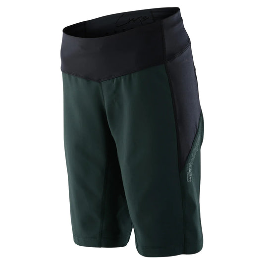 SHORT MUJER LUXE SOLID STEEL GREEN