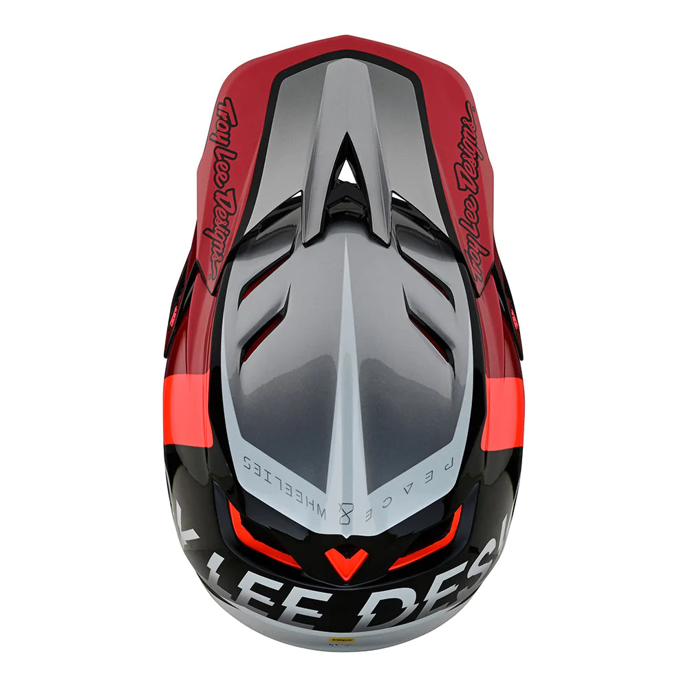 CASCO - D4 COMPOSITE MIPS QUALIFIER SILVER RED