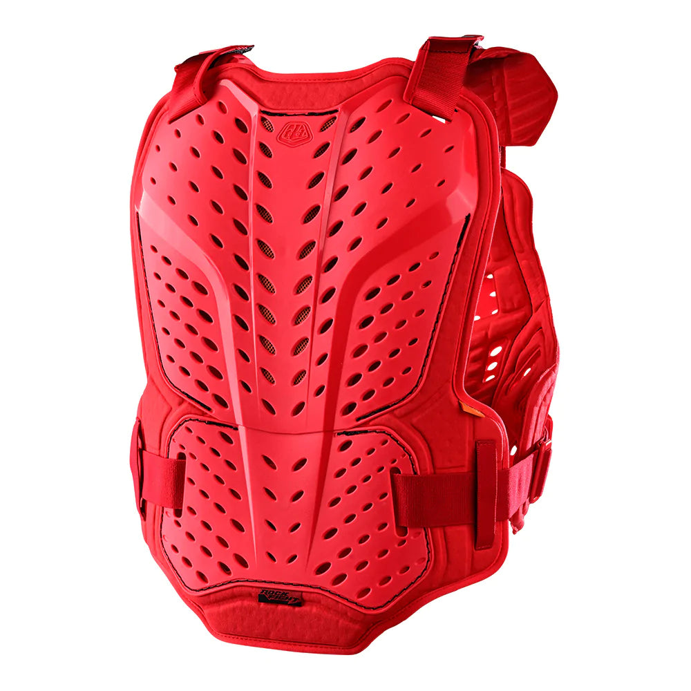 PROTECCION - ROCKFIGHT CE CHEST PROTECTOR SOLID RED