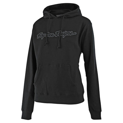 HOODIE MUJER - SIGNATURE PULLOVER BLACK