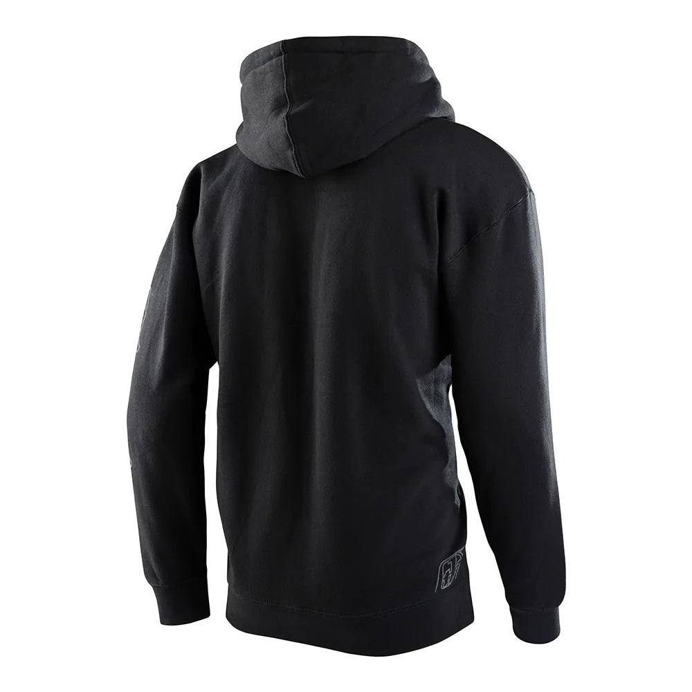 HOODIE - ZIP UP SPEED LOGO BLACK